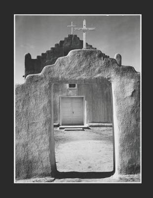 Book cover for Agenda planificateur Église, Taos Pueblo, Nouveau-Mexique