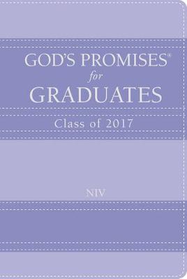 Book cover for God's Promises for Graduates: Class of 2017 - Lavender
