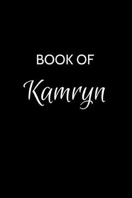 Cover of Book of Kamryn