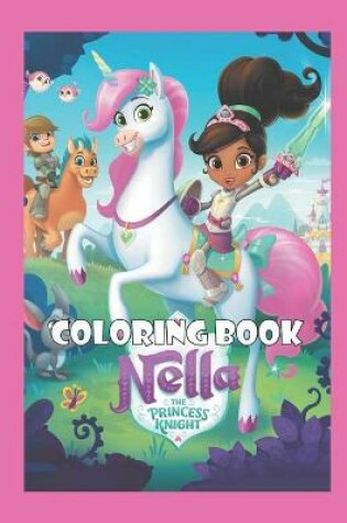 Cover of Nella The Princess Knight Coloring Book
