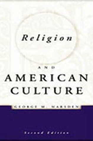 Cover of Religion and American Culture