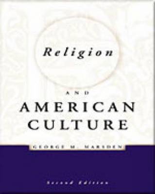Book cover for Religion and American Culture