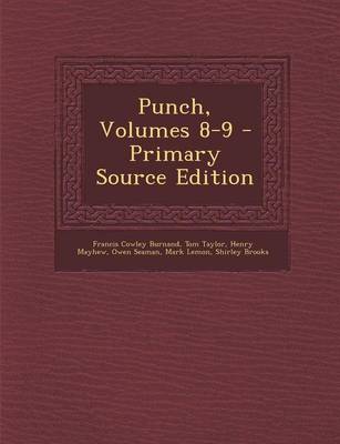 Book cover for Punch, Volumes 8-9 - Primary Source Edition