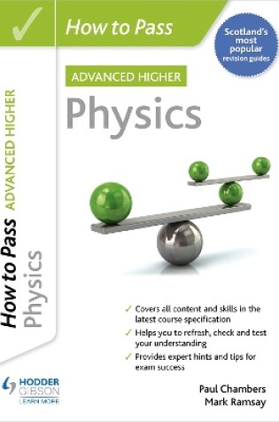 Cover of How to Pass Advanced Higher Physics
