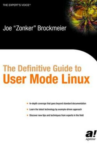 Cover of The Definitive Guide to User Mode Linux