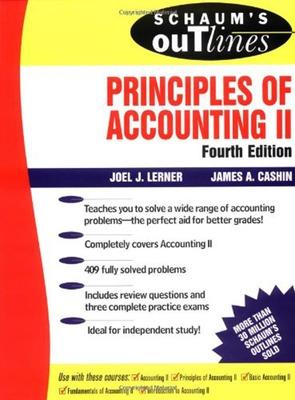 Book cover for Schaum's Outline of Principles of Accounting II