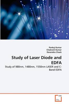 Book cover for Study of Laser Diode and EDFA