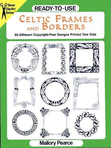 Book cover for Ready-to-use Celtic Frames and Borders