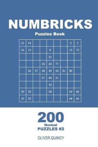 Cover of Numbricks Puzzles Book - 200 Normal Puzzles 9x9 (Volume 2)