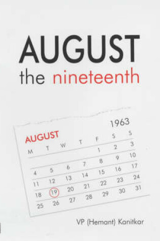 Cover of August the Nineteenth