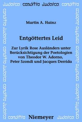 Cover of Entgoettertes Leid