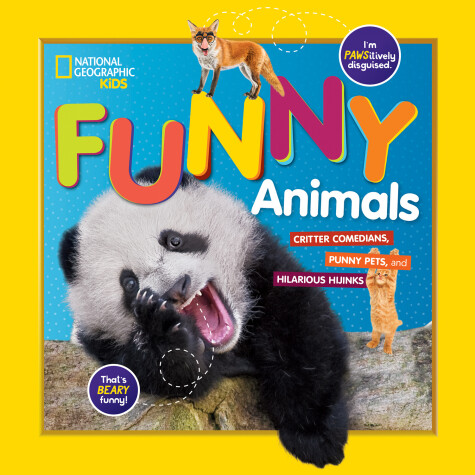 Book cover for National Geographic Kids Funny Animals