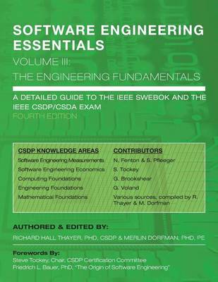 Book cover for SOFTWARE ENGINEERING ESSENTIALS, Volume III