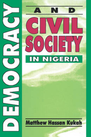 Cover of Democracy and Civil Society in Nigeria