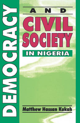 Book cover for Democracy and Civil Society in Nigeria