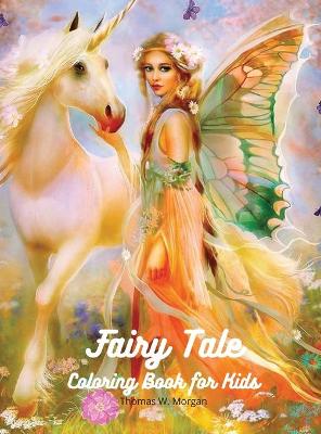 Book cover for Fairy Tale Coloring Book for Kids