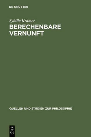 Cover of Berechenbare Vernunft