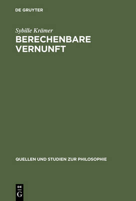 Book cover for Berechenbare Vernunft