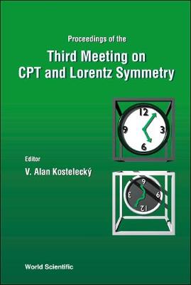 Cover of Cpt And Lorentz Symmetry - Proceedings Of The Third Meeting