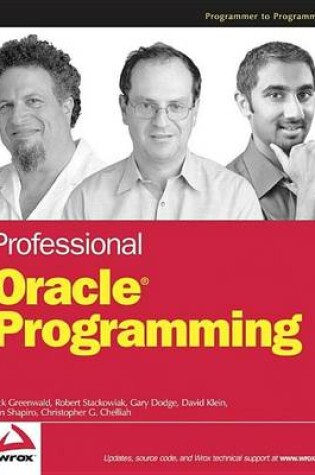 Cover of Professional Oracle Programming