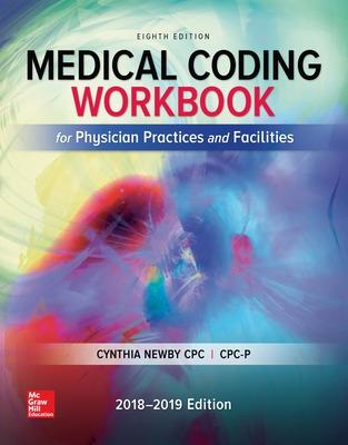 Book cover for Medical Coding Workbook for Physician Practices and Facilities