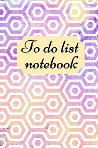 Cover of To do list Notebook