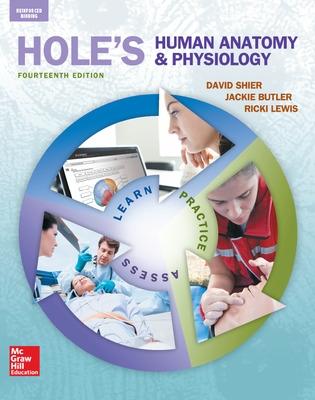 Cover of Shier, Hole's Human Anatomy and Physiology, 2016, 14e, Student Edition, Reinforced Binding