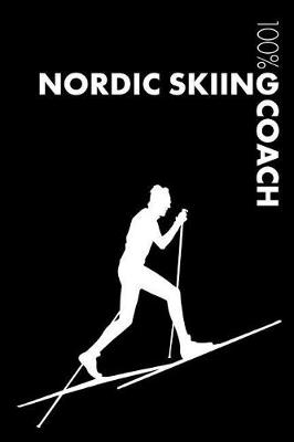 Book cover for Nordic Skiing Coach Notebook