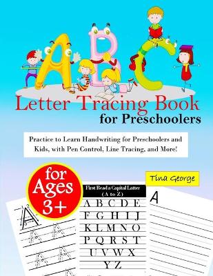 Book cover for ABC Letter Tracing Book for Preschoolers