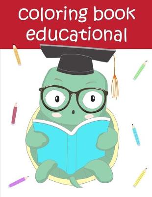 Book cover for Coloring Book Educational