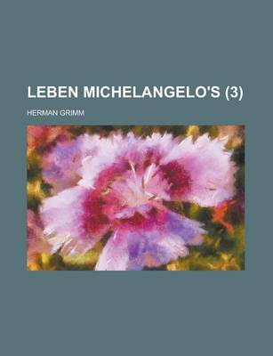 Book cover for Leben Michelangelo's (3 )