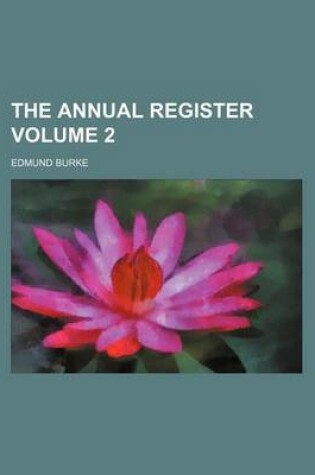 Cover of The Annual Register Volume 2