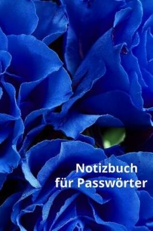 Cover of Notizbuch fur Passwoerter