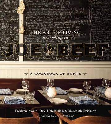 Book cover for Art of Living According to Joe Beef