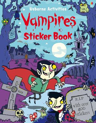 Book cover for Vampires sticker book