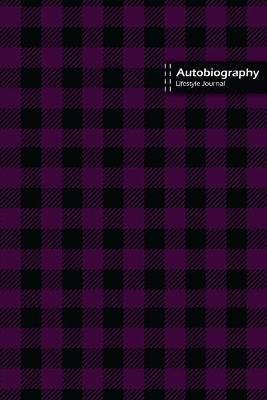 Book cover for Autobiography Lifestyle Journal, Blank Write-in Notebook, Dotted Lines, Wide Ruled, Size (A5) 6 x 9 In (Purple)