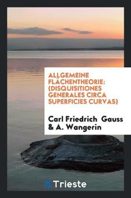 Book cover for Allgemeine Flachentheorie