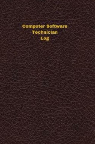 Cover of Computer Software Technician Log