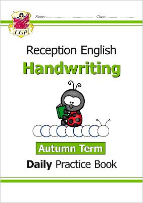 Book cover for Reception Handwriting Daily Practice Book: Autumn Term