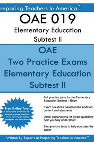 Cover of OAE 019 Elementary Education Subtest II