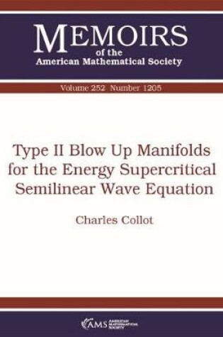 Cover of Type II Blow Up Manifolds for the Energy Supercritical Semilinear Wave Equation