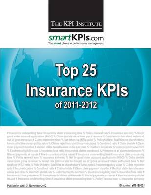 Book cover for Top 25 Innovation KPIs of 2011-2012