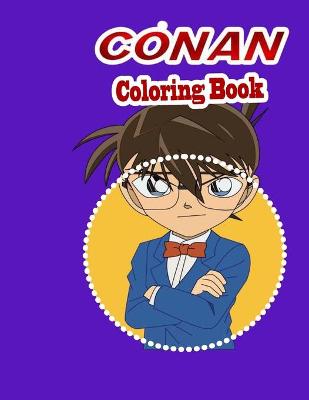 Book cover for Conan Coloring Book