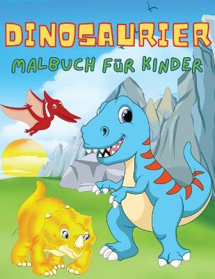 Book cover for Dinosaurier-Malbuch für Kinder