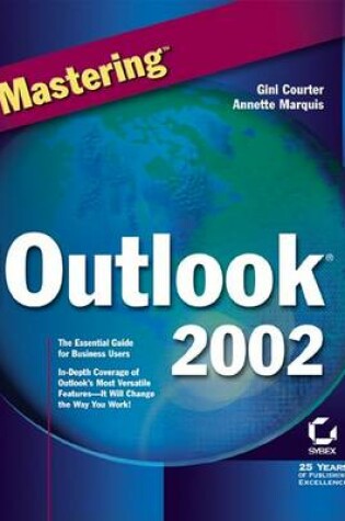 Cover of Mastering Microsoft Outlook 2002