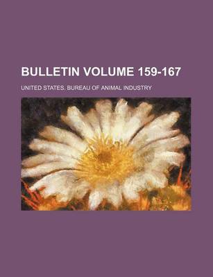 Book cover for Bulletin Volume 159-167