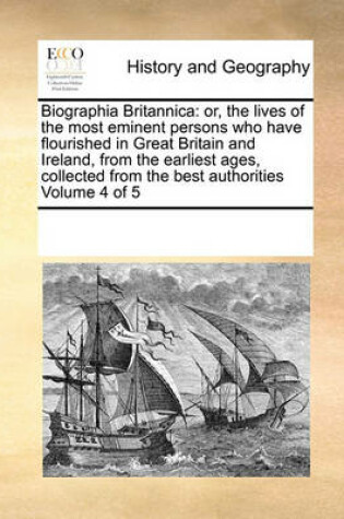Cover of Biographia Britannica