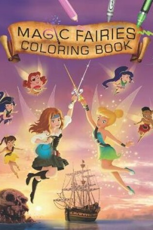 Cover of Magic Fairies Coloring Book