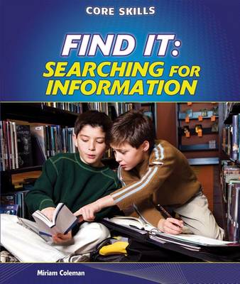 Book cover for Find It