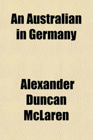 Cover of An Australian in Germany